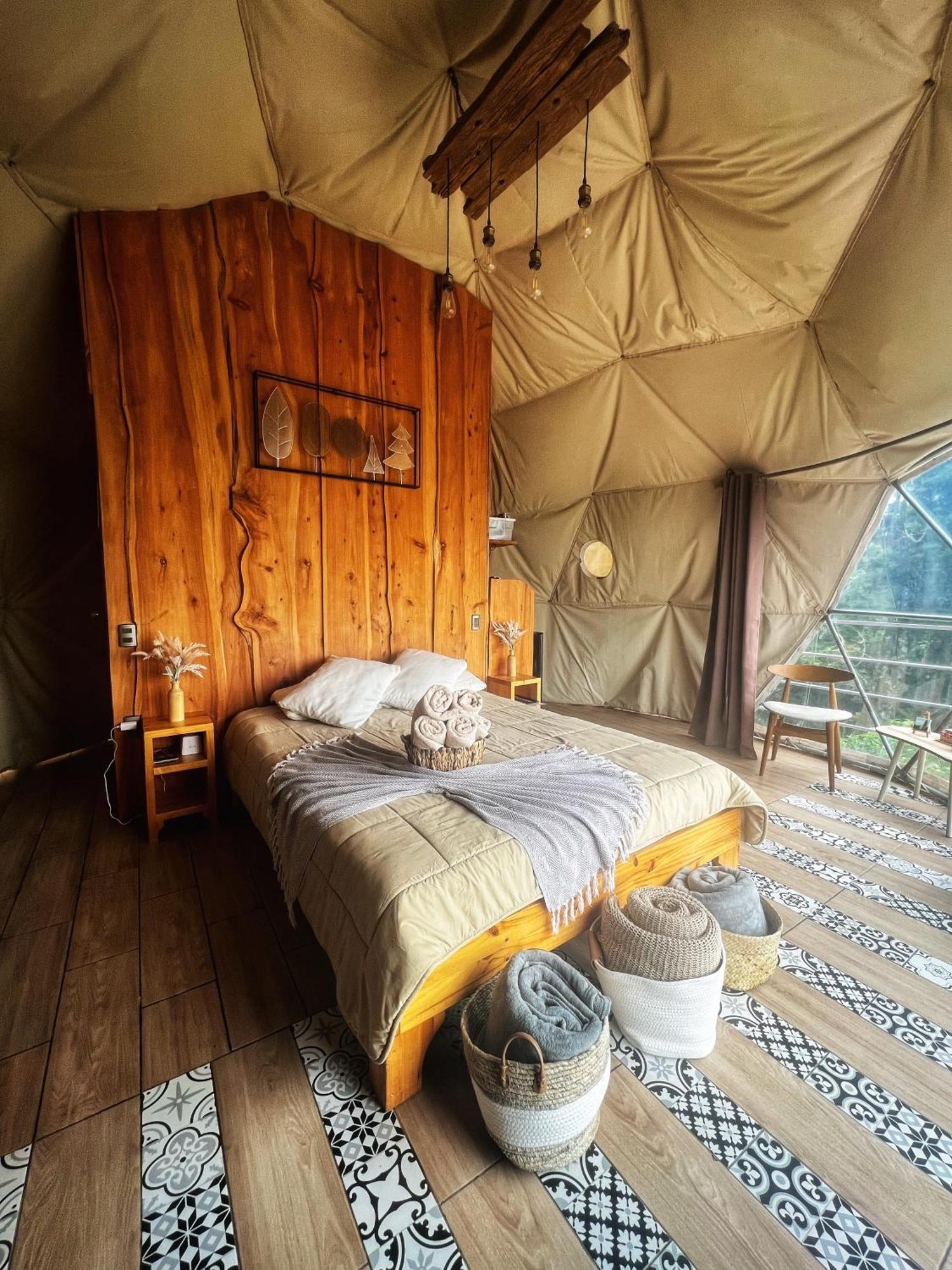Green Noise Glamping Fraijanes Bagian luar foto