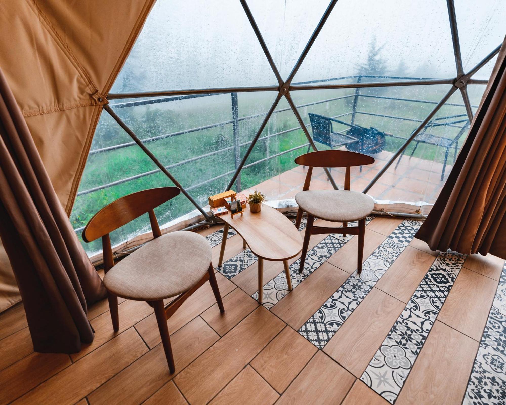 Green Noise Glamping Fraijanes Bagian luar foto